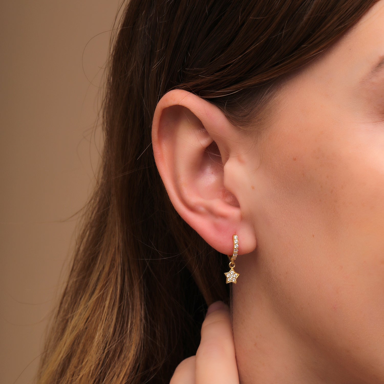 Horae Moon Star Earring Combination Series