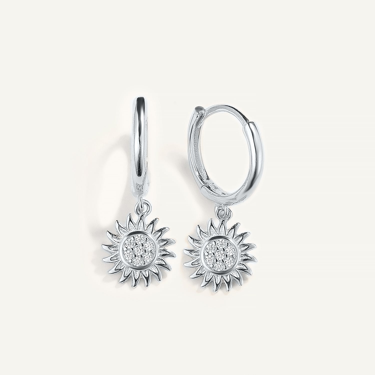 Horae Sunflower Star Earring Combination Series