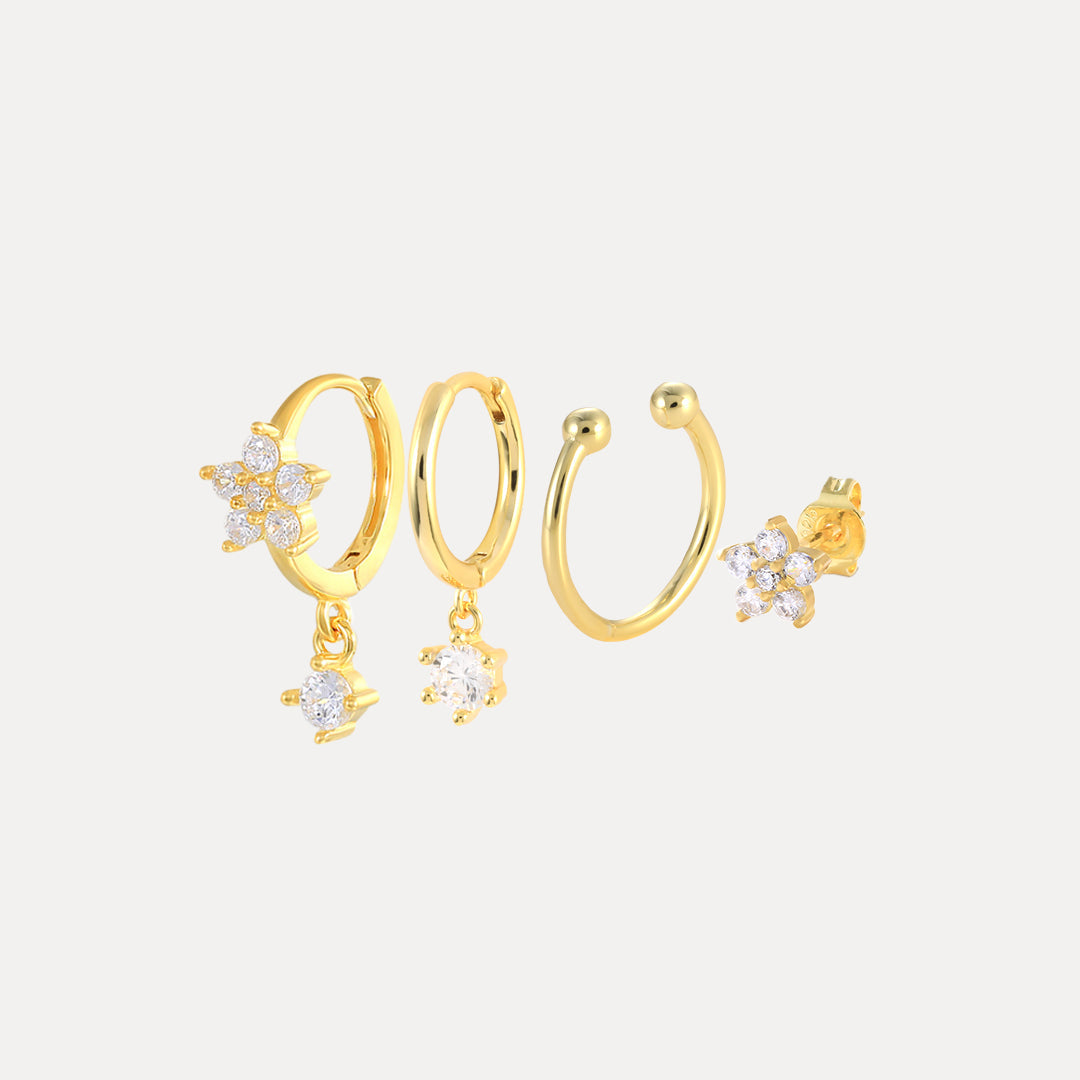 Horae Zircon Flower 7 Piece Collection