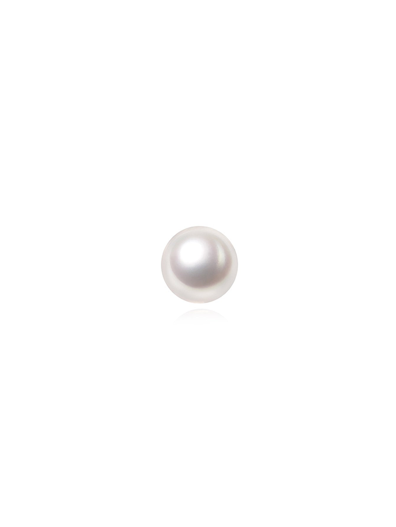 14K Solid Gold Elegant Pearls Ear Piercing Stud